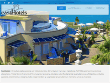 Tablet Screenshot of casthotels.com